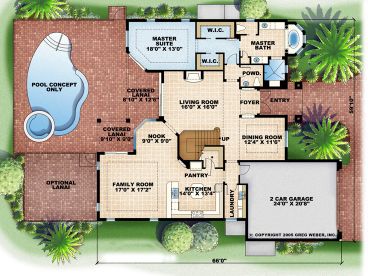 1st Floor Plan, 040H-0026
