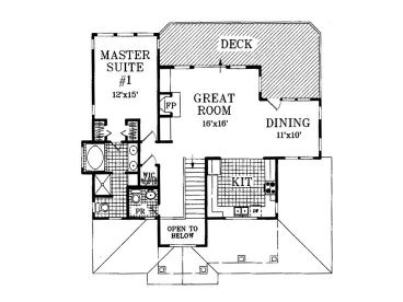 2nd Floor Plan, 041H-0008