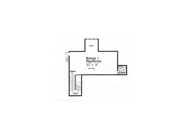 2nd Floor Plan, 002H-0045