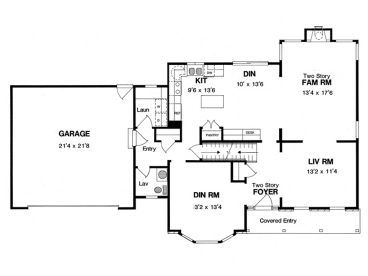 1st Floor Plan, 014H-0049