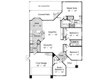 Floor Plan, 043H-0055