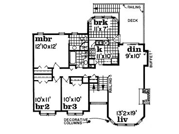 Floor Plan, 032H-0022