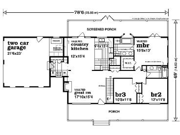 Floor Plan, 032H-0098