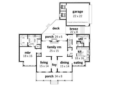 1st Floor Plan, 021H-0169