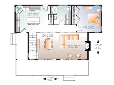 1st Floor Plan, 027H-0397