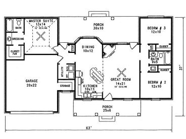 Floor Plan, 004H-0016