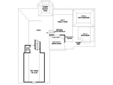2nd Floor Plan, 006H-0072