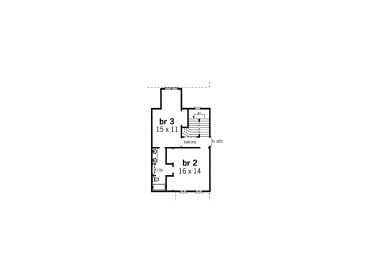 2nd Floor Plan, 021H-0141