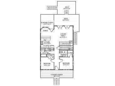 1st Floor Plan, 067H-0002