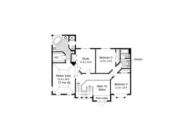 2nd Floor Plan, 023H-0036