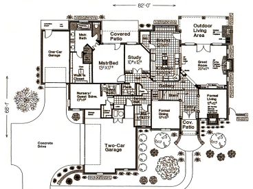 1st Floor Plan, 002H-0118