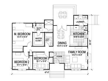 Floor Plan, 058H-0053