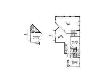 2nd Floor Plan, 043H-0147