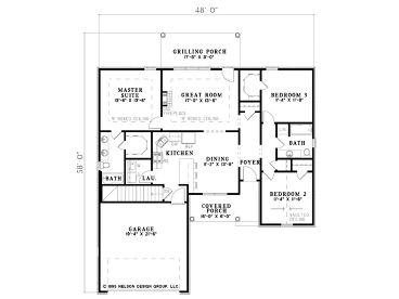 Floor Plan, 025H-0004