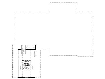 2nd Floor Plan,001H-0160