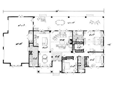 Floor Plan, 066H-0007