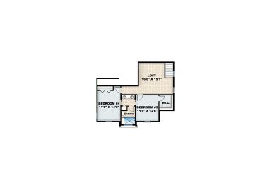 2nd Floor Plan, 040H-0057
