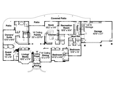 Floor Plan, 051H-0138