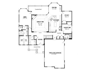 Floor Plan, 014H-0077