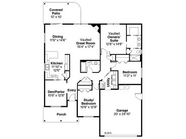 Floor Plan, 051H-0225