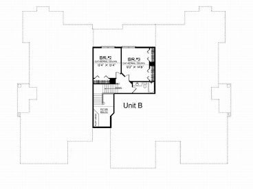 2nd Floor Plan, 020M-0029