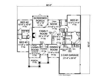Floor Plan, 059H-0104