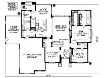 Floor Plan, 020H-0210