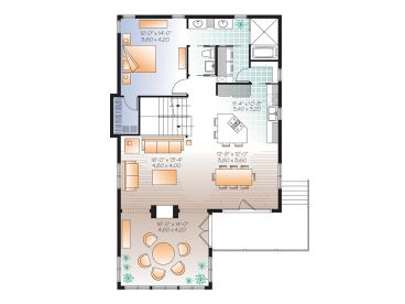 1st Floor Plan, 027H-0358