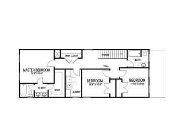 2nd Floor Plan, 058H-0063