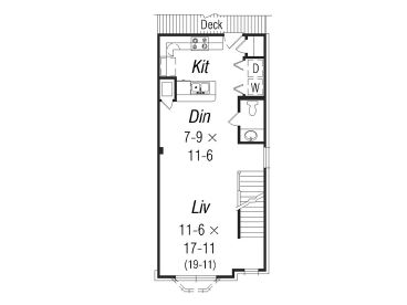 2nd Floor Plan, 061H-0013