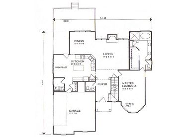 1st Floor Plan, 045H-0016