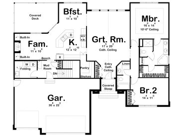 Floor Plan, 050H-0065
