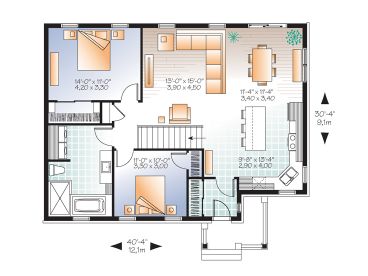 Floor Plan, 027H-0368