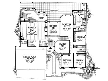 Floor Plan, 057H-0026
