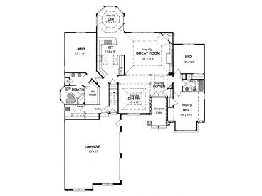 Floor Plan, 014H-0079