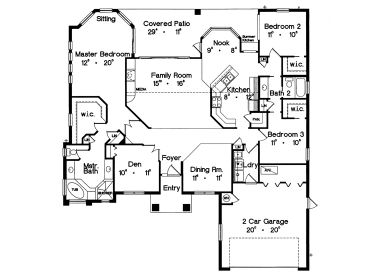 Floor Plan, 043H-0093