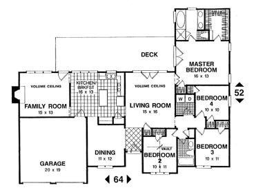 Floor Plan, 007H-0036