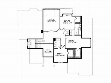 2nd Floor Plan, 020H-0077