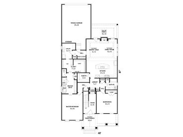 1st Floor Plan, 006H-0195
