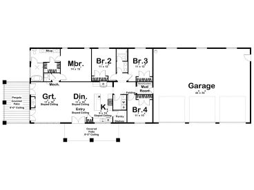 Floor Plan, 050H-0531