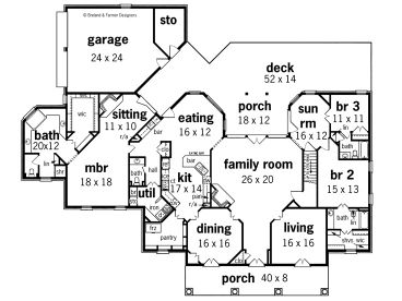 Floor Plan, 021H-0119