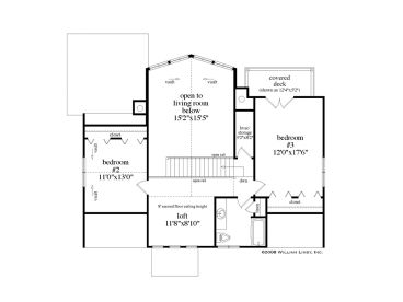 2nd Floor Plan, 053H-0073