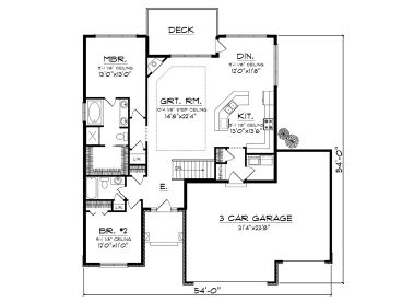 Floor Plan, 020H-0293
