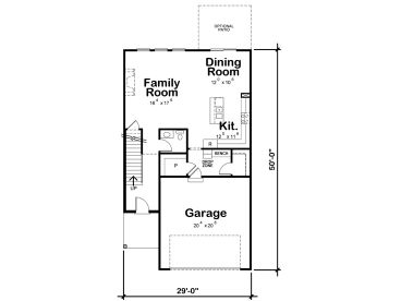 1st Floor Plan, 031H-0444