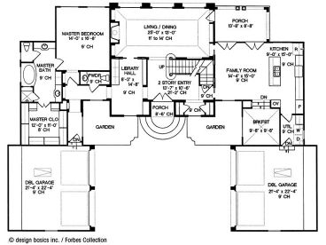 1st Floor Plan, 031H-0171
