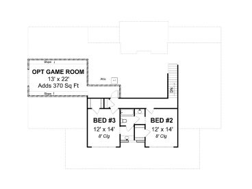 2nd Floor Plan, 059H-0112