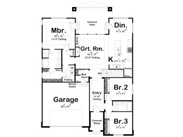 Floor Plan, 050H-0455