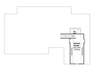 2nd Floor Plan, 001H-0091