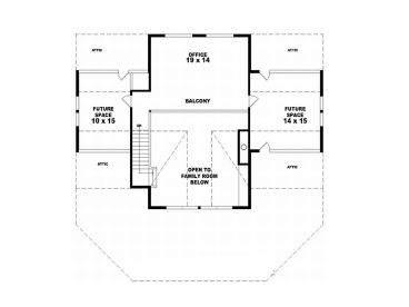2nd Floor Plan, 006H-0063
