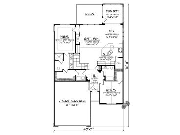 Floor Plan, 020H-0310
